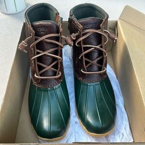 Sperry duck boots, size 8.5